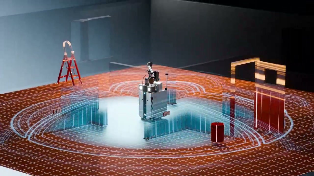 Origin OG-1 visualising a live job site as it plans its work