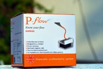 Pflow disposable uroflowmetry system box