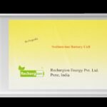 Rechargion Energy sodium-ion battery cell OG cover