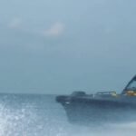 Sagar Defence Engineering Matangi unmanned surface vessel at sea