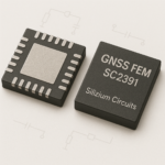 Silizium Circuits SC2391 GNSS front-end module (company image)