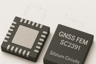 Silizium Circuits SC2391 GNSS front-end module (company image)
