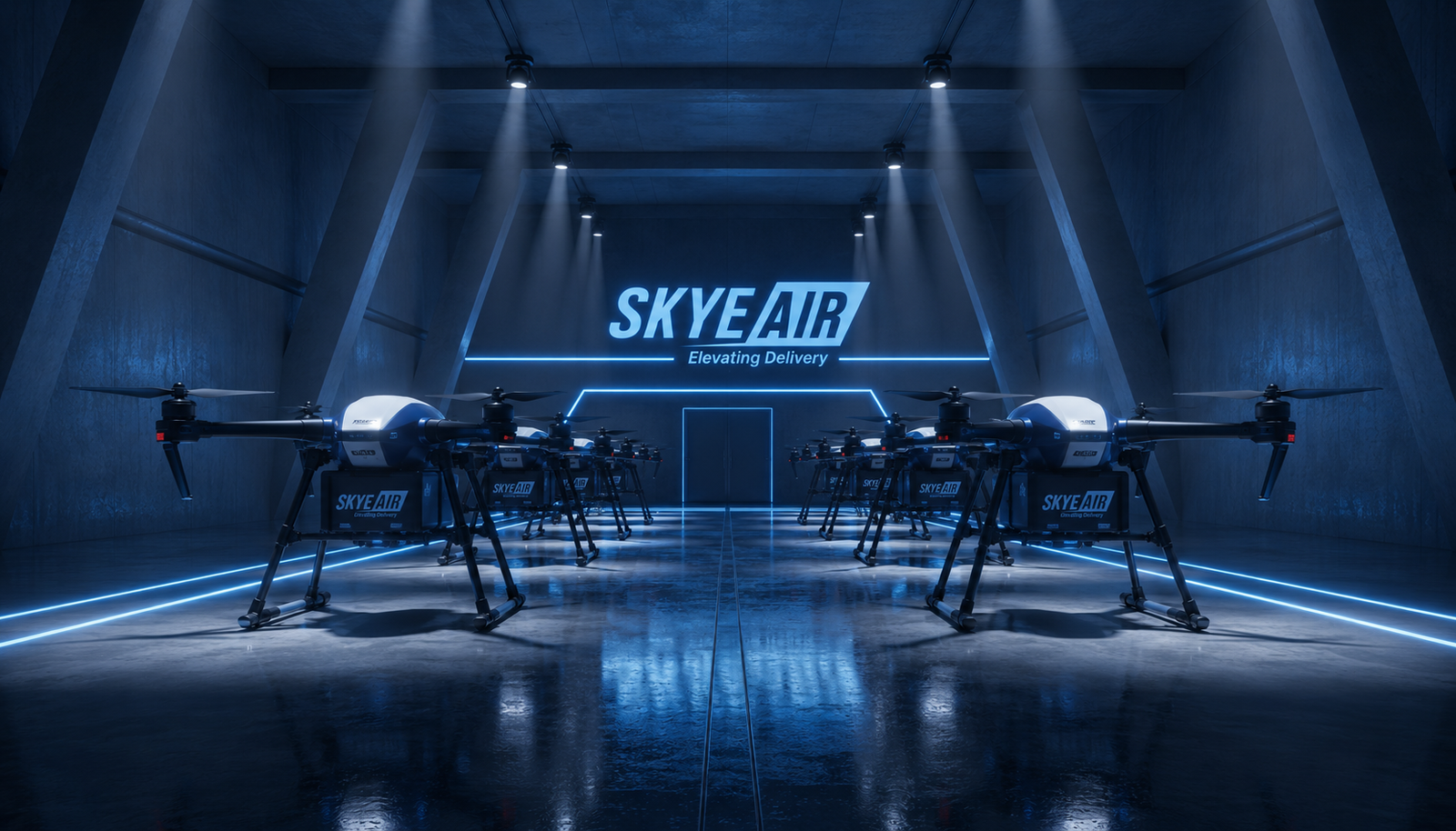 Skye Air Mobility delivery drones