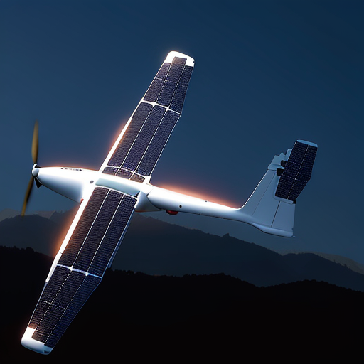 Maraal Aerospace's solar-powered UAV in flight
