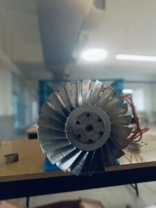 Spacerolls Aerospace ABMP axial-flow compressor blade disc prototype