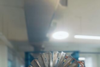 Spacerolls Aerospace ABMP axial-flow compressor blade disc prototype