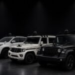 Swaayatt Robots sensor-fitted test vehicles: a Fortuner, a Bolero and a Thar