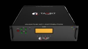 Taqbit Labs' Quantum Key Distribution transceiver unit (Alice)