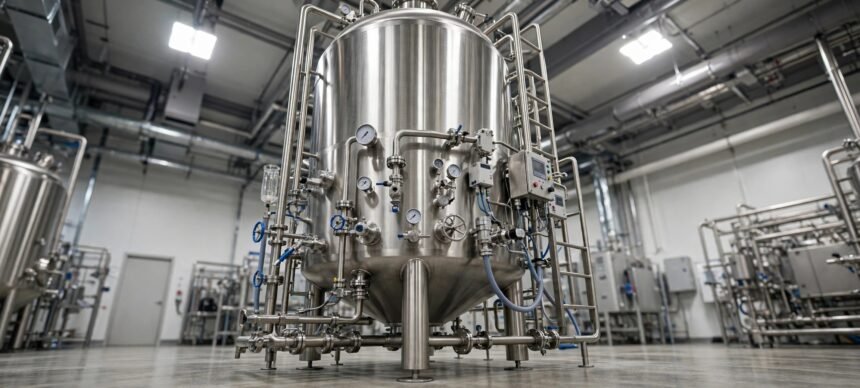 Techofest Global's stainless-steel fermentation bioreactor for 5G bioethanol production