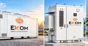 Trontek EKOM battery energy storage container and storage cube, 1200x630 cover