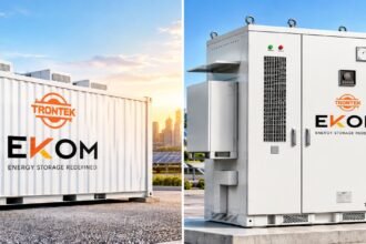 Trontek EKOM battery energy storage container and storage cube, 1200x630 cover