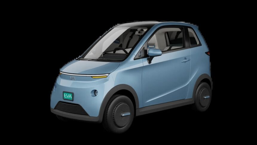 Vayve Mobility Eva, India's first solar electric car