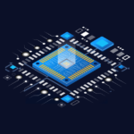 Vervesemi Microelectronics official chip illustration