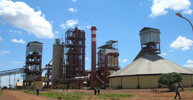 A cement plant built with Walchandnagar Industries machinery