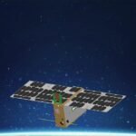 XDLINX JANUS-1 satellite above Earth