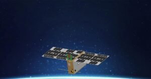 XDLINX JANUS-1 satellite above Earth